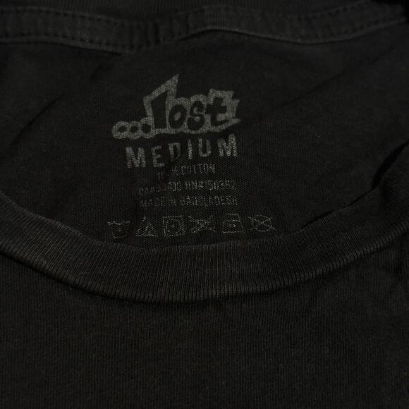 Lost Surfboards Short Sleeve T Shirt Mens Medium Black Grim Reaper Graphic Tee - Picture 3 of 5